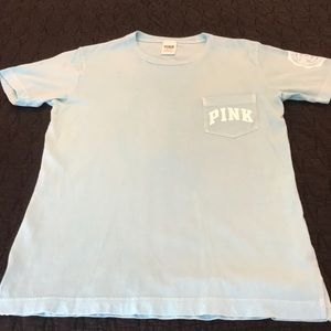 Turquoise Victoria’s Secret PINK Size XS T-shirt